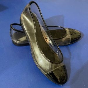 Size 38, fits like a 6, Chanel summer ballerina flats